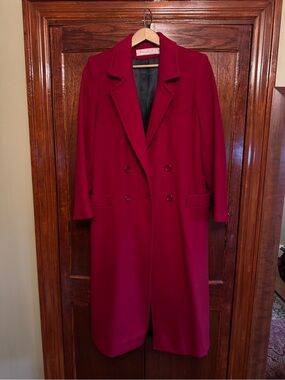 Long Wool Trench Coat